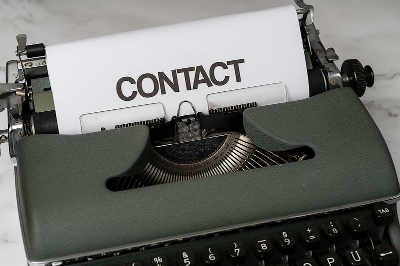 Image descriptive du contenu « Contact & visites »